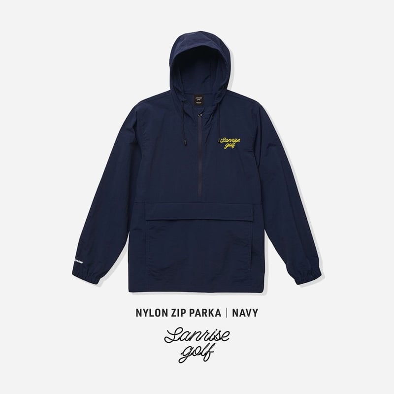 NYLON ZIP PARKA】NAVY | SANRISE Online Store