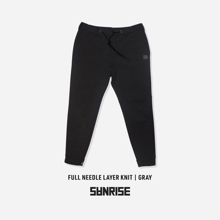 FULL NEEDLE LAYER KNIT】GRAY | SANRISE Online S