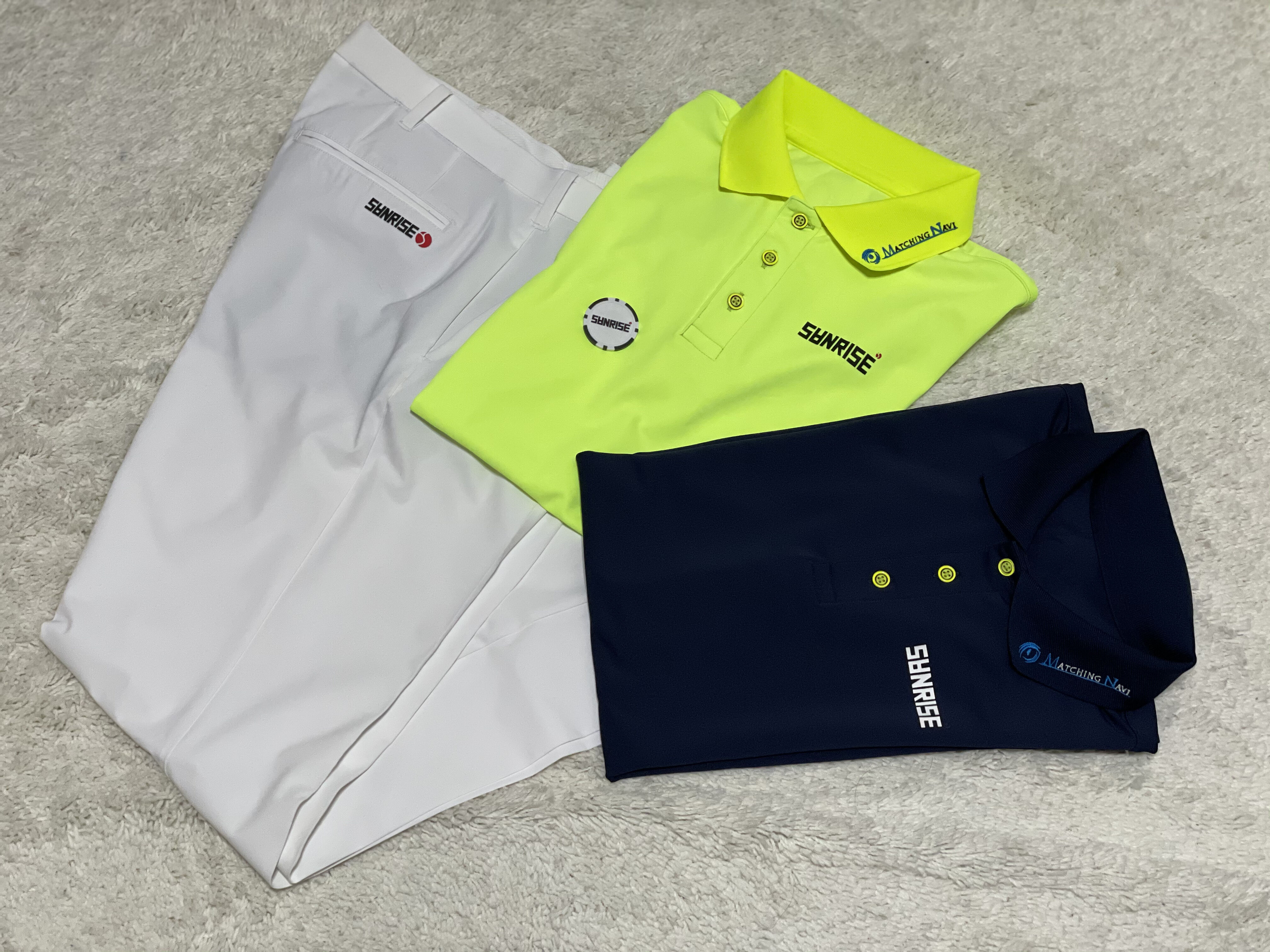 sanrise ポロシャツ】（蛍光イエロー） | SANRISE Online Store
