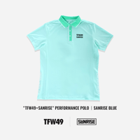 ポロシャツ】ホワイト/ネイビー切り替えシャツ（襟が白） | SANRISE