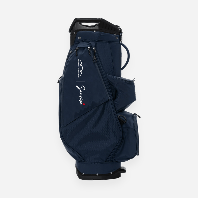SUN MOUNTAIN × SANRISE CADDY BAG】NAVY | SANRIS
