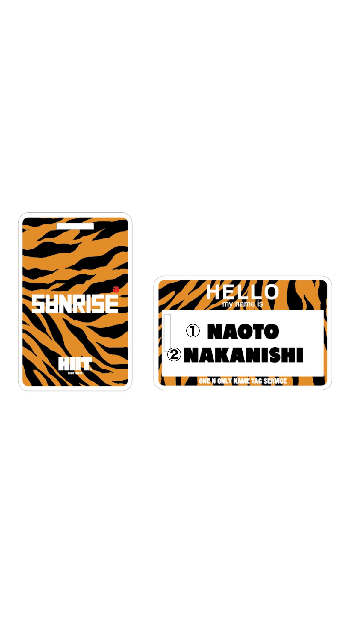 ラウンド用品・アクセサリー HIIT HEAD TO TOE name tag ラウンド用品・アクセサリー HIIT HEAD TO TOE name tag HIIT