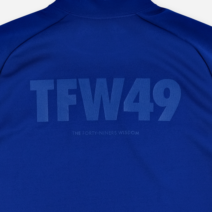 【TFW49】SIDE MESH MOCKNECK BLUE【SANRISE】 TFW49 SIDE MESH MOCKNECK】BLUE | SANRISE Online