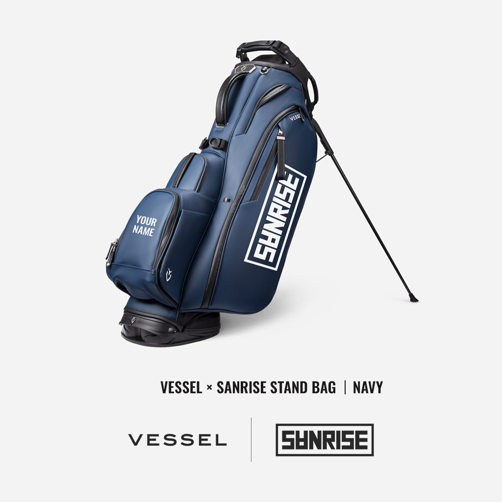 VESSEL × SANRISE STAND BAG】NAVY | SANRISE Onli