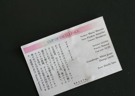 COE#2 Maria Moreno - Piedras Amarilas / Geisha / Natural (Honduras)