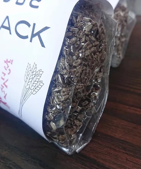【初心者さん向き！】もちむぎBLACK（もち麦と米糀のコラボ黒麹）300ｇ × 1個  レシピ付き
