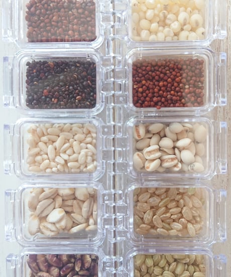 20種類の雑穀の見本 Set（小）
