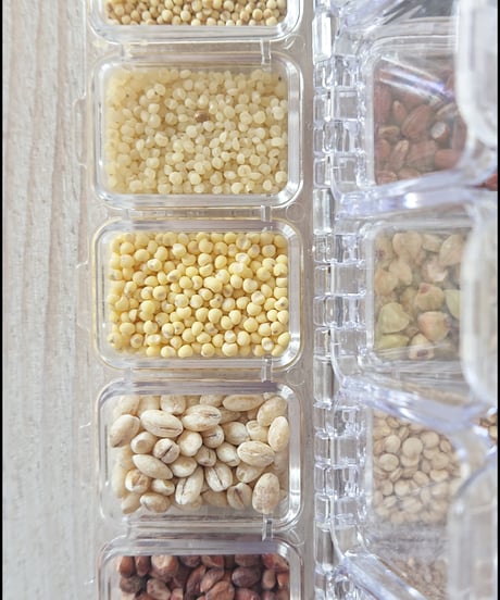 20種類の雑穀の見本 Set（小）