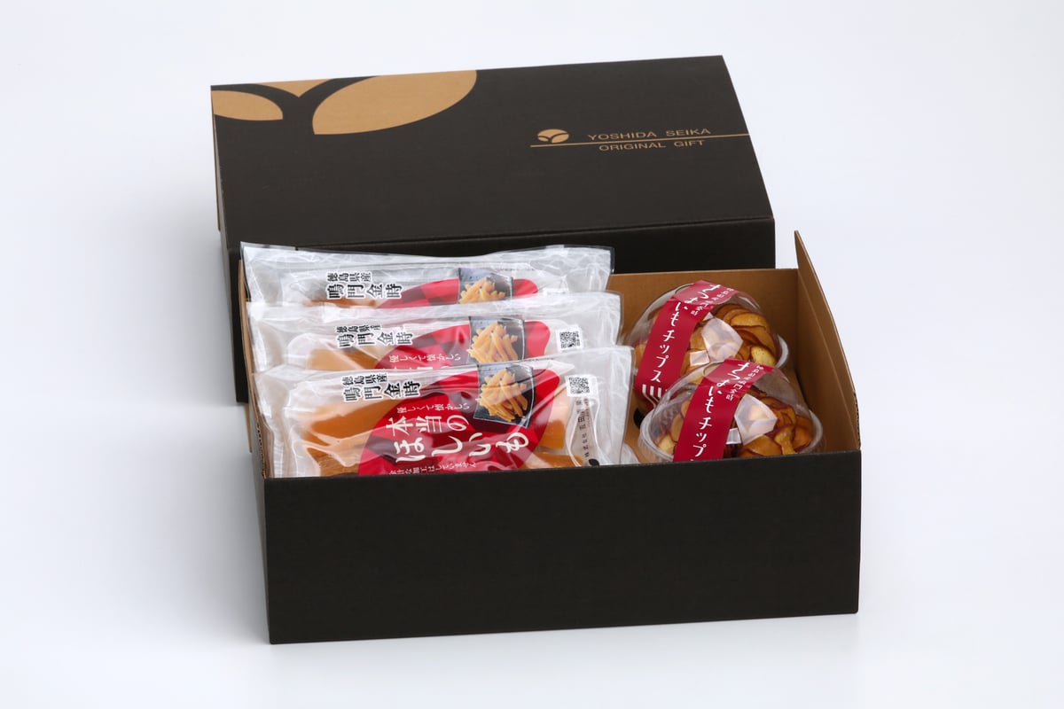 鳴門金時干し芋.チップスセット | 吉田青果