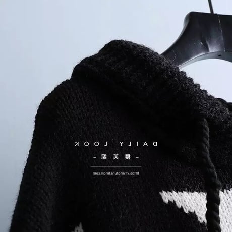 ビッグロゴ フーディニット 2色展開