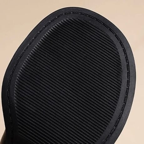 パールフリル ソックスブーツ 2色展開
