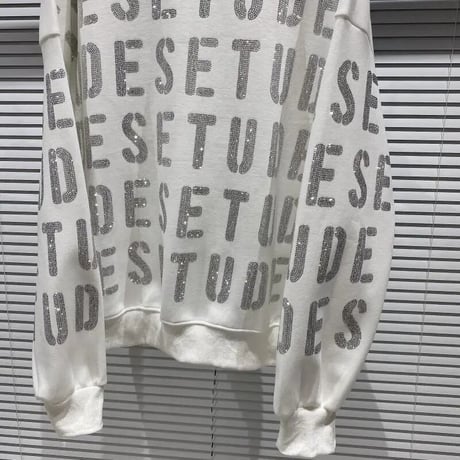 アルファベットストーン スウェットトップス 2色展開