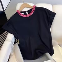 ピンクチェーンTシャツ