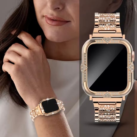 Applewatch クリスタルカバー 5色展開