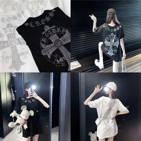 ビッグクロスストーンTシャツ 2色展開