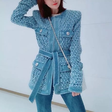 ヴィンテージブルーデニムジャケット