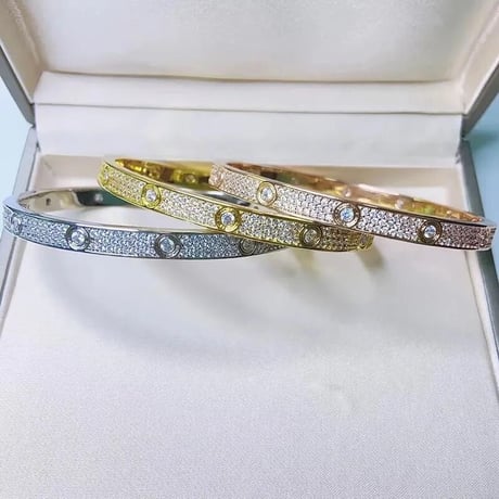 ジルコニアクラシック バングル 3色展開