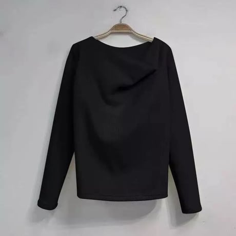 ボートネック ニットトップス 6色展開