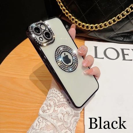 クリスタルストーン シリコンiPhoneケース 6色展開