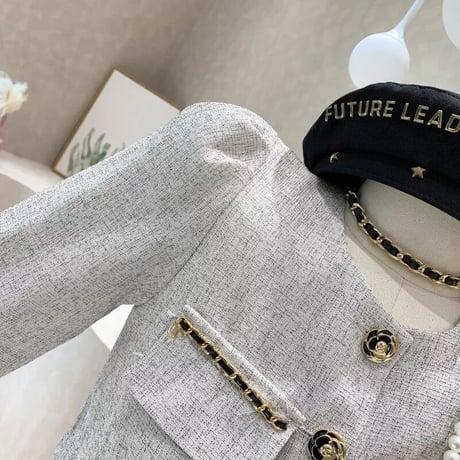 チェーンモチーフ セットアップ 2色展開