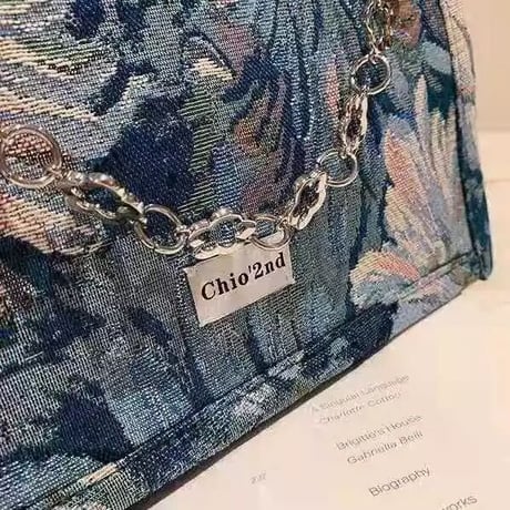 フラワーチェーン ミニトートバッグ