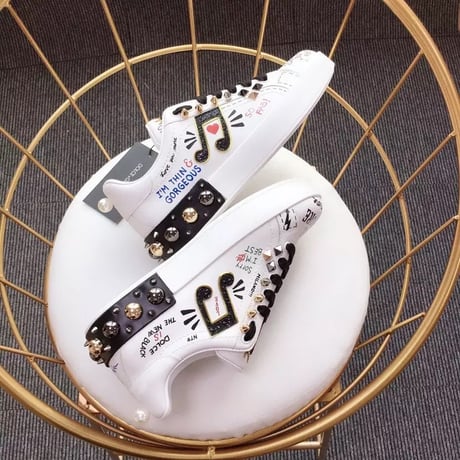 ペインティングメッセージスニーカー