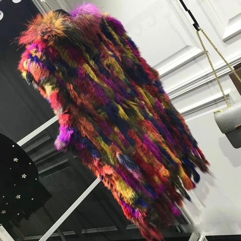 マルチカラーファーベスト | Selectshop.Joie