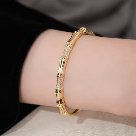 バンブーデザインブレスレット 2色展開