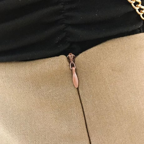 カットウエスト ハイウエストパンツ 2色展開