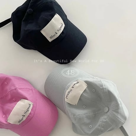 タグステッチ キャップ 5色展開