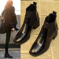 レザーチェルシーブーツ