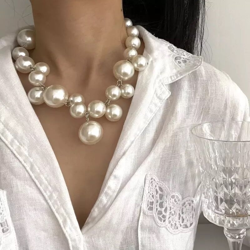 ボリュームパール ネックレス | Selectshop.Joie