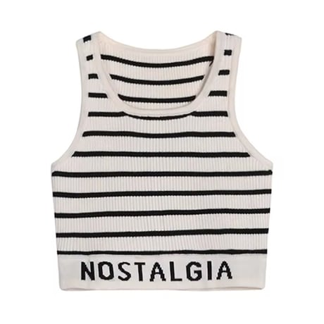 NOSTALGIAショートトップス 3色展開