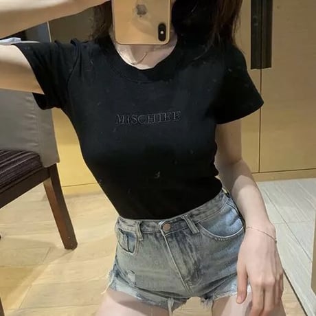 シンプルロゴ Tシャツ 4色展開