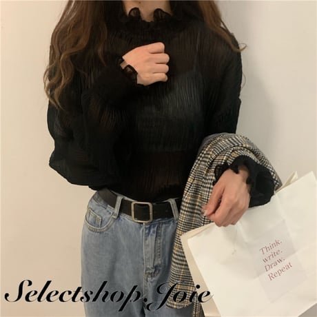 カシュクール ブラウス 3色展開