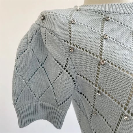 クロスストーン サマーニット 3色展開