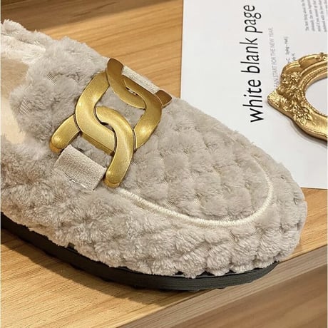 ゴールドバックル ボアスリッポン 3色展開