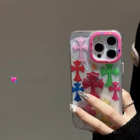 カラフルクロスiPhoneケース