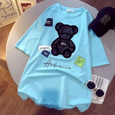 シャドーベアー オーバーTシャツ 5色展開