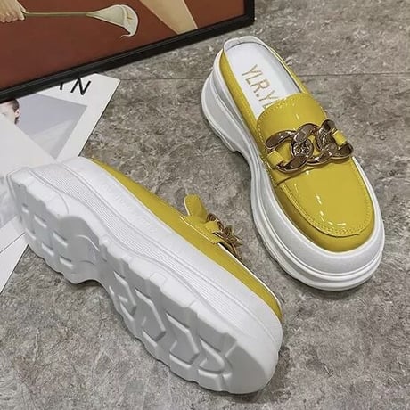 チェーン ローファースリッポン 5色展開