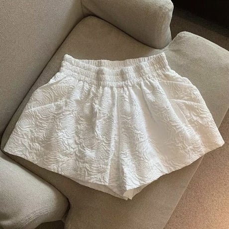 ジャガード ショートパンツ 2色展開