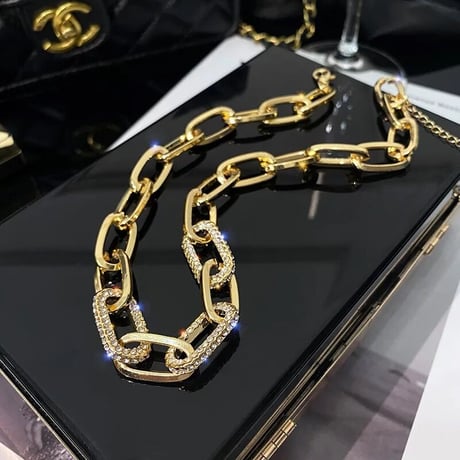 ビッグチェーン ネックレス 2色展開
