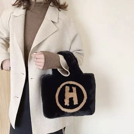 サークルロゴ チェーンファーバッグ 6色展開