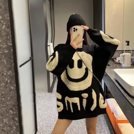 スマイリーニット 3色展開