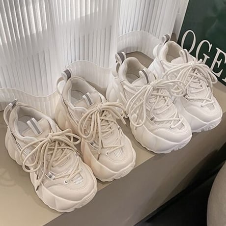 ハイソール メッシュスニーカー 2色展開