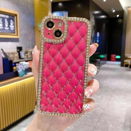クリスタルストーン クロスiPhoneケース 7色展開