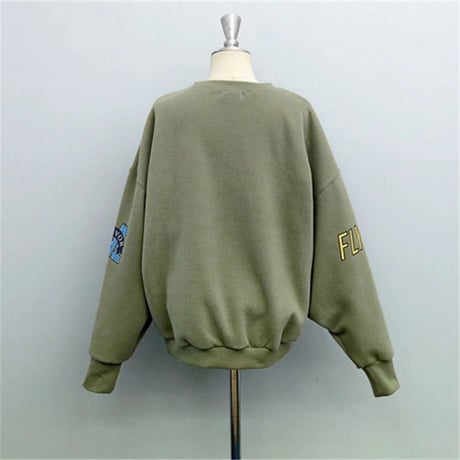 コミックプリント ルーズスウェット