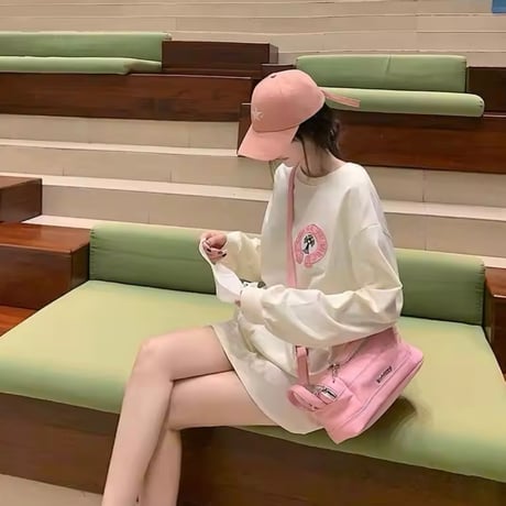 ハートクロスカットソー
