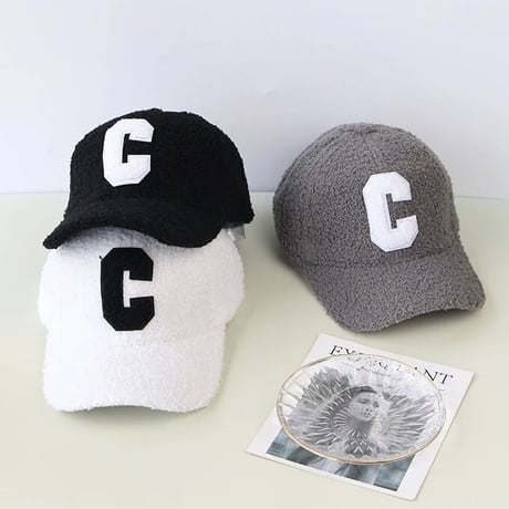 Cワッペン ベアーキャップ 7色展開