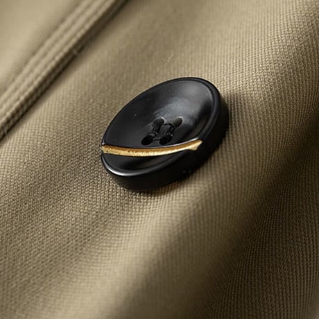 ベルト付き ショートトレンチコート 3色展開